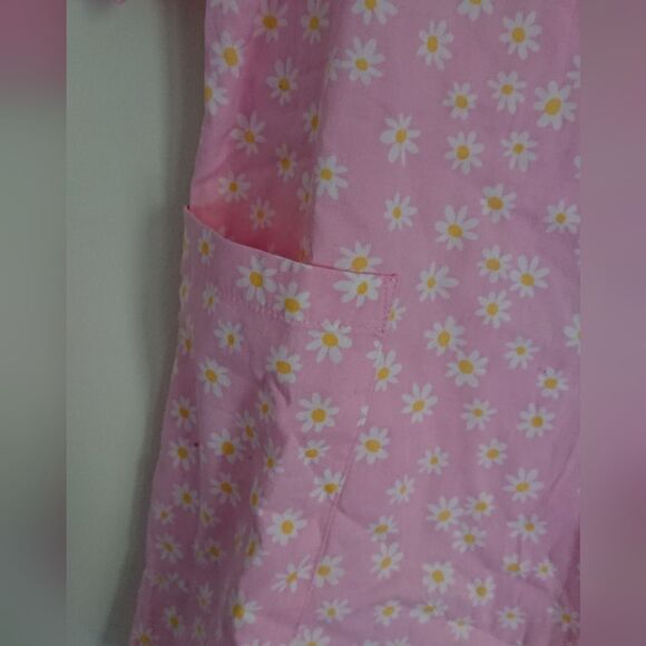 Hanna Andersson Flowers bell sleeve Pink Dress size 5 - Picture 8 of 13